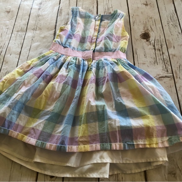 Carters pastel plaid dress - Picture 6 of 8